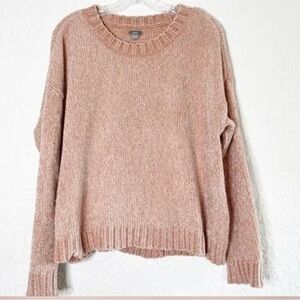 Women’s Aerie Pink Chenille Sweater, size Small‎
